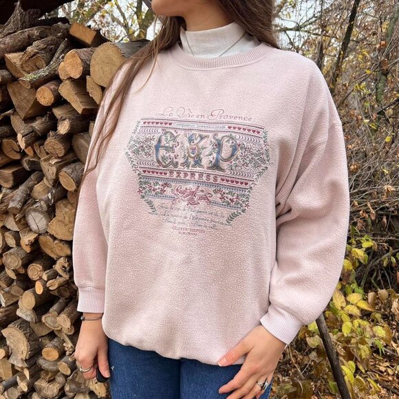 Vintage 80s/90s Express crewneck sweatshirt - Picture 1 of 6